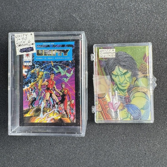 Other - Valiant Unity Time Is Not Absolute Trading Card Set 1-90 + 6 Chromium Chase
